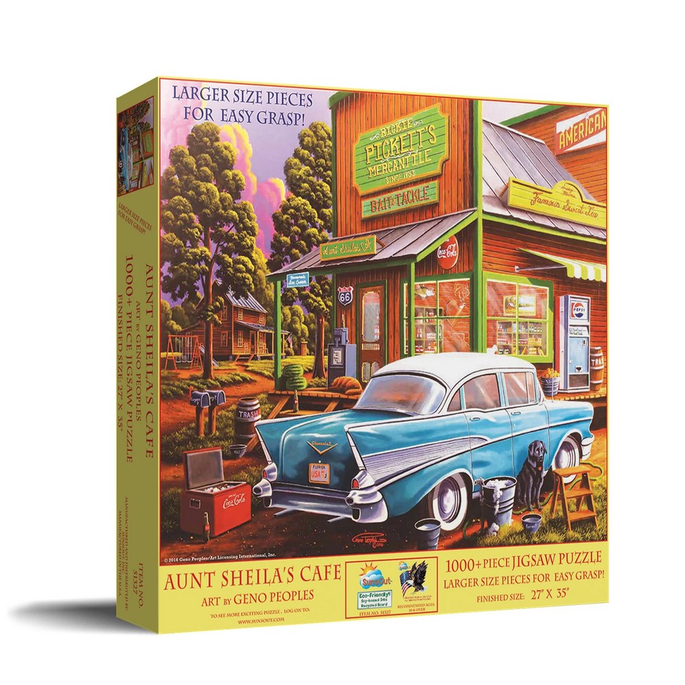 Puzzle - Sunsout - Aunt Sheilas Cafe 1000Pcxl