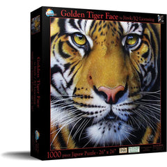 Puzzle - Sunsout - Golden Tiger Face 1000Pc