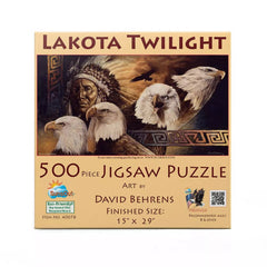 Puzzle - Sunsout - Lakota Twilight 500Pc