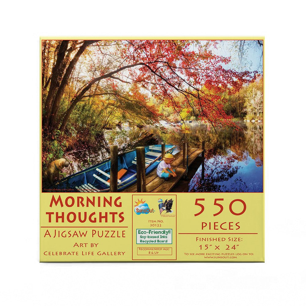 Puzzle - Sunsout - Morning Thoughts 550Pc