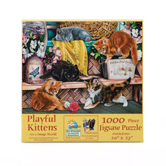Puzzle - Sunsout - Playful Kittens 1000Pc