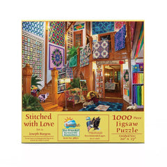 Puzzle - Sunsout - Stitched With Love 1000Pc