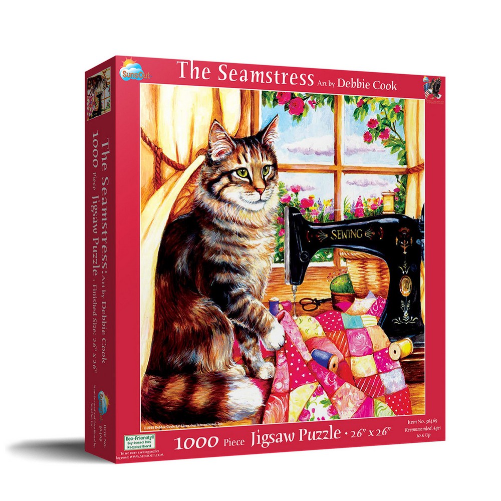Puzzle - Sunsout - The Seamstress 1000Pc