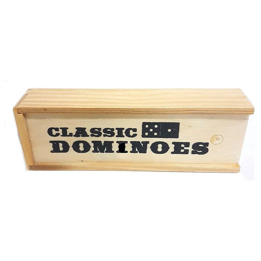 PREORDER Dominoes;D6 Wooden In Box (Tnw)