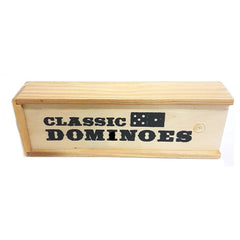 PREORDER Dominoes;D6 Wooden In Box (Tnw)
