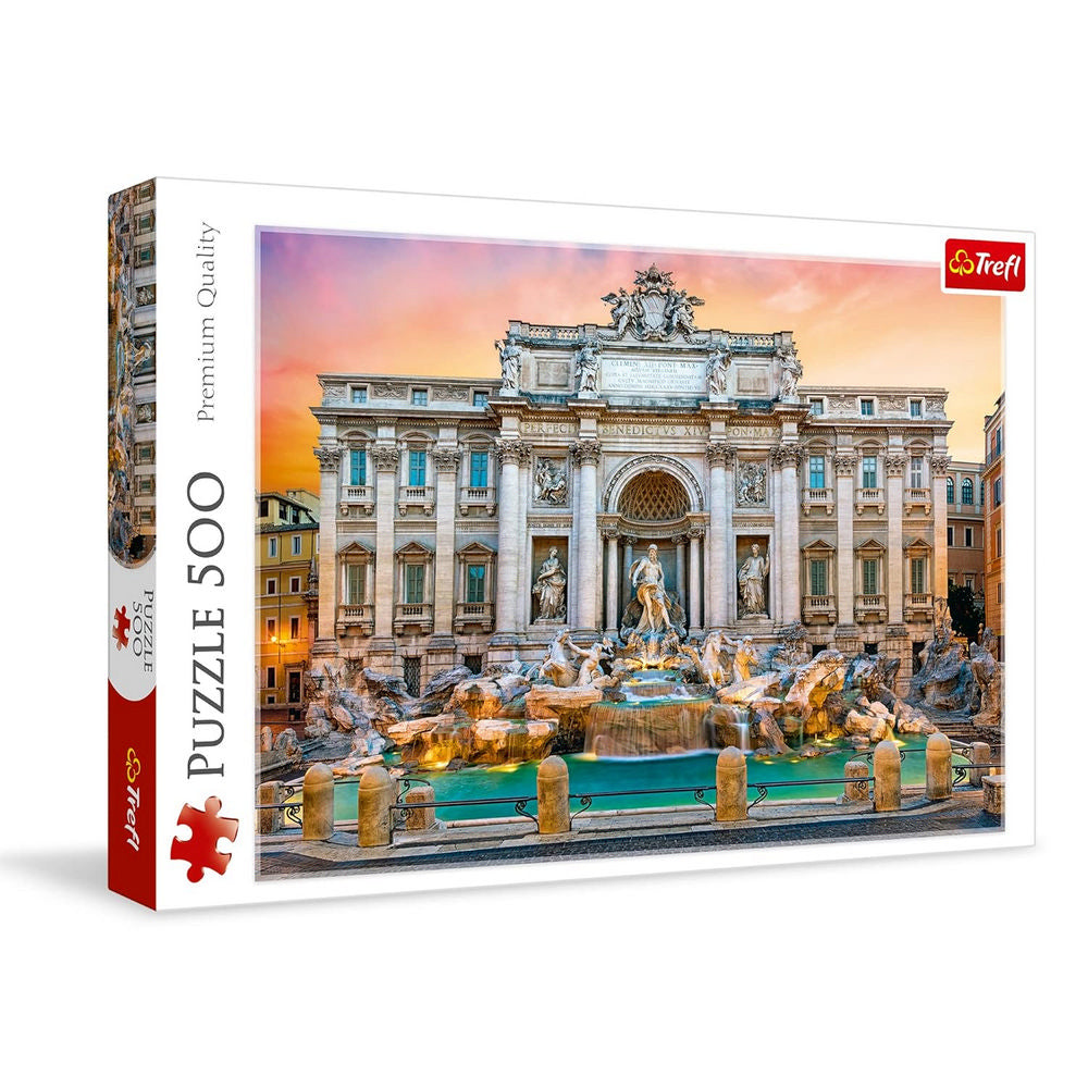 PREORDER Puzzle - Trefl Park - Trevi Fountain; Rome 500Pcs