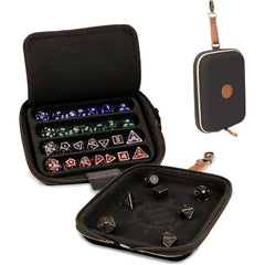 PREORDER U2 ENHANCE Designer Edition Dice Tray - Dice Case and Dice Holder (28+ Dice & EVA Shell) (Black)