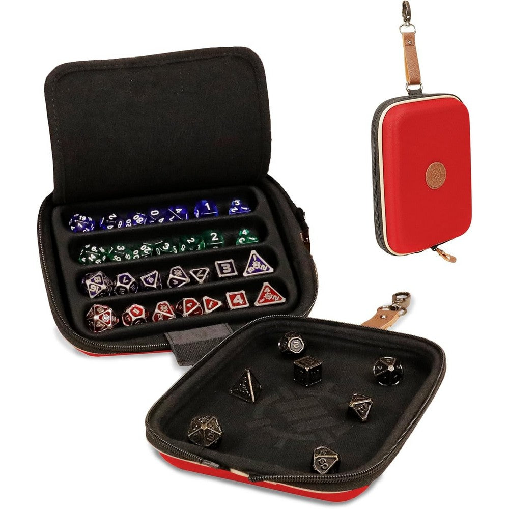 PREORDER U2 ENHANCE Designer Edition Dice Tray - Dice Case and Dice Holder (28+ Dice & EVA Shell) (Red)