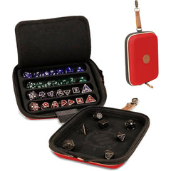 PREORDER U2 ENHANCE Designer Edition Dice Tray - Dice Case and Dice Holder (28+ Dice & EVA Shell) (Red)