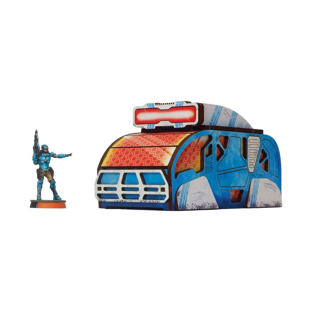PREORDER U2 Micro Art Studio - Precinct Sigma Security Cruiser (1) PREPAINTED