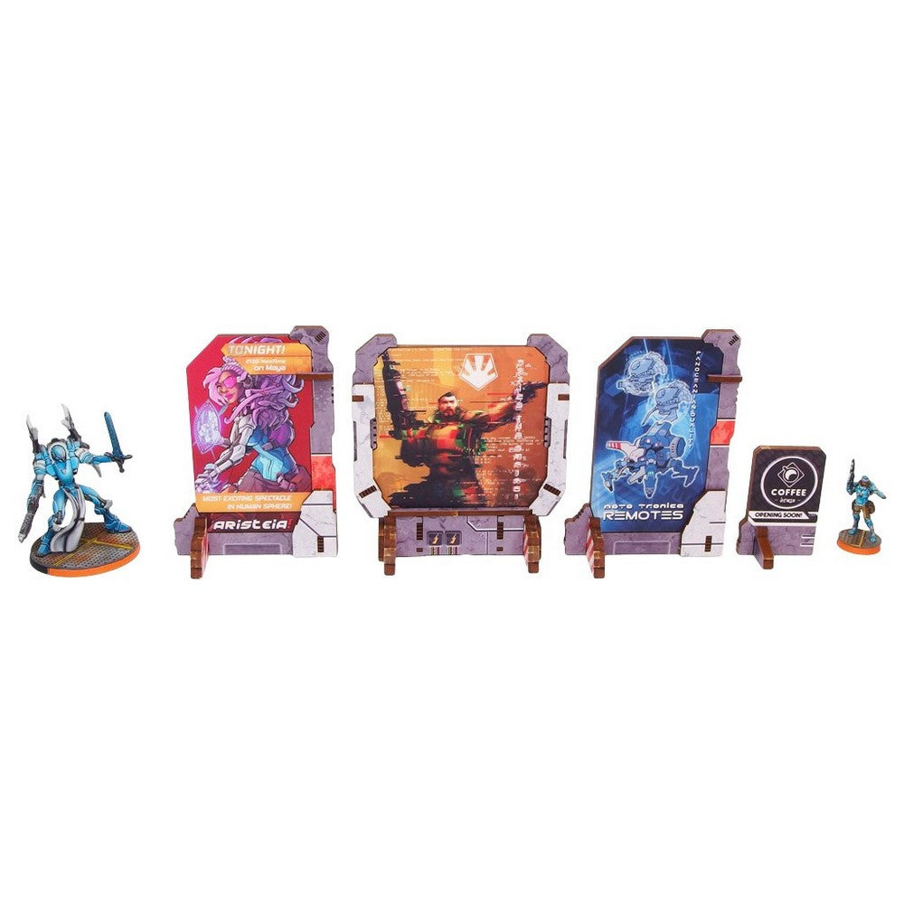 PREORDER U2 Micro Art Studio - Precinct Sigma Display Arrays (4) PREPAINTED