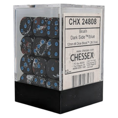 U2 CHX 24808 Brush Dark Side/blue 12mm d6 Dice Block (36 dice)