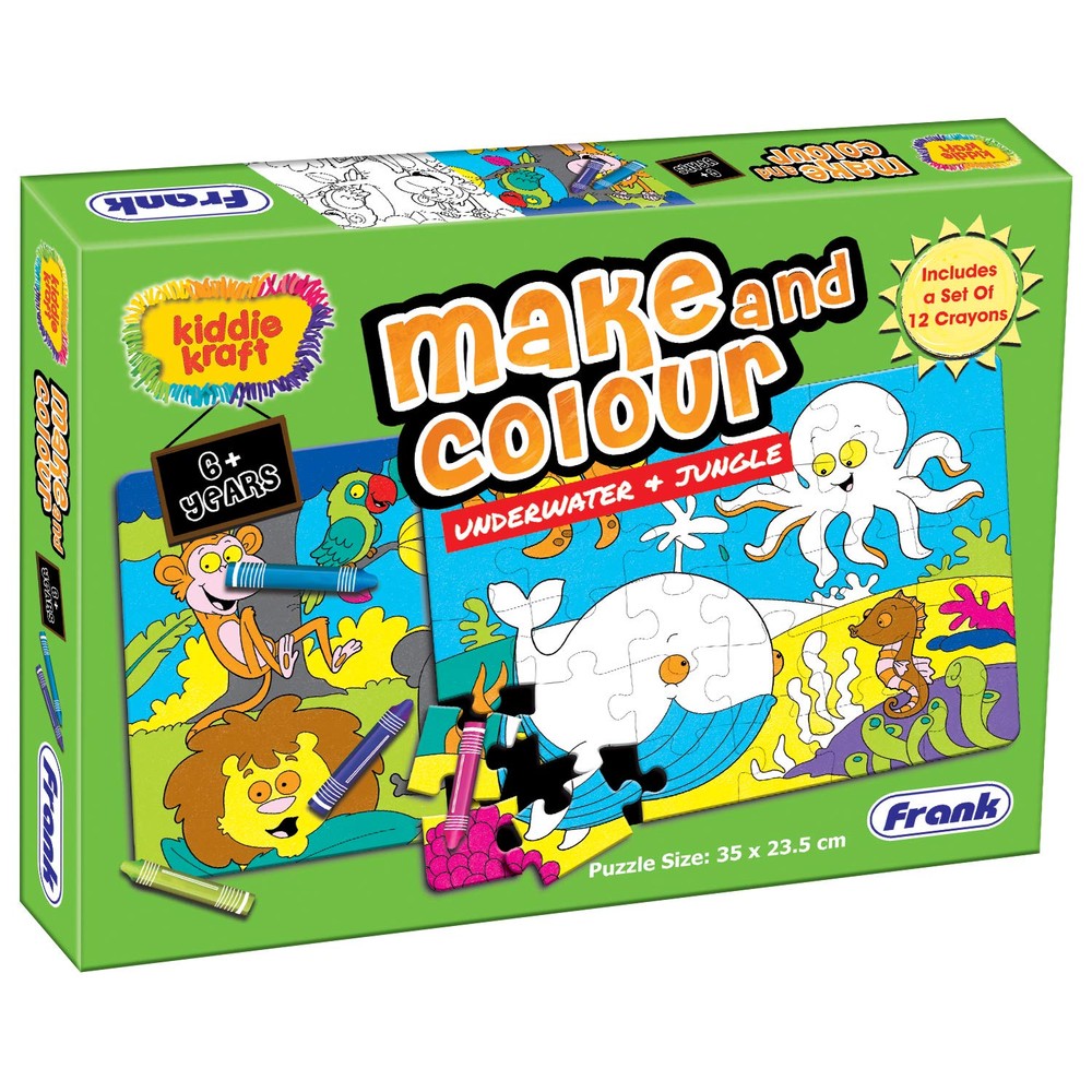 U2 Make & Color Underwater Jungle