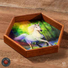 U2 Anne Stokes Dice Tray: Chase The Rainbow