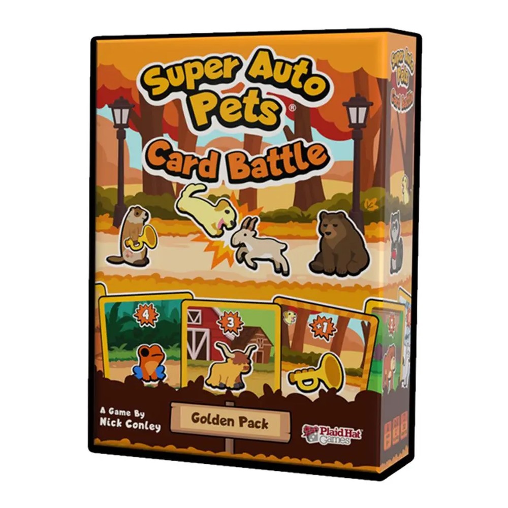 PREORDER Super Auto Pets: Card Battle  The Golden Pack