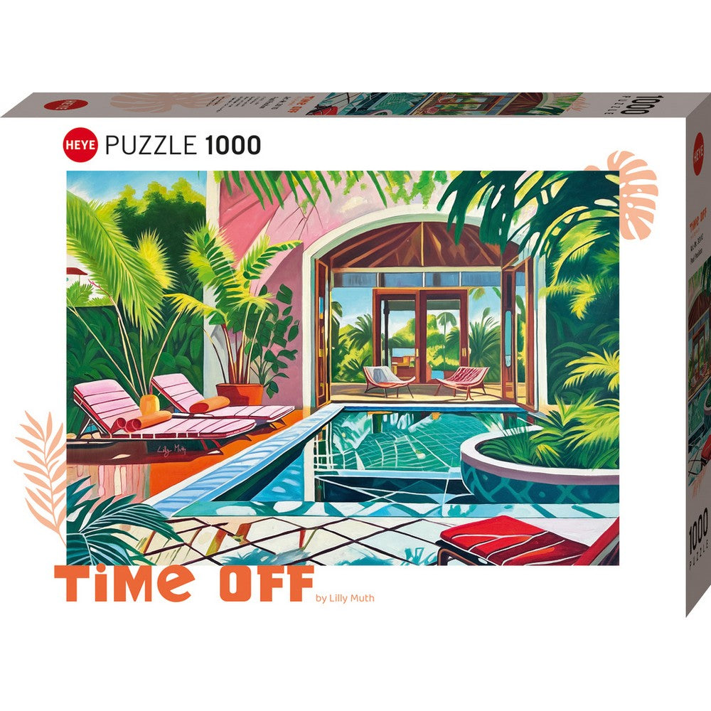 Puzzle - Heye - Lilly Muth; Time Off Pool Position 1000pc