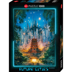 Puzzle - Heye - Barkan; Future Cities Portal 1000pc