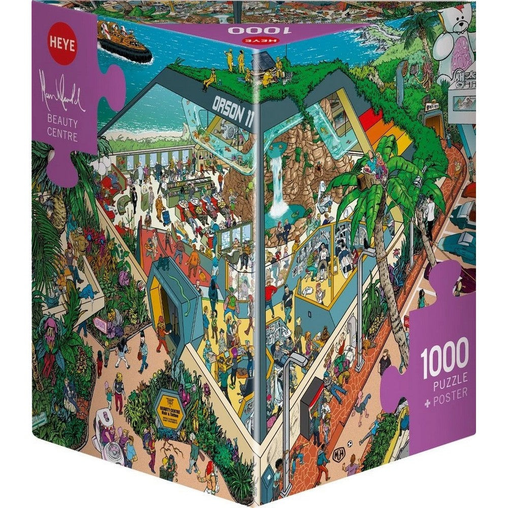 Puzzle - Heye - Triangular Box - Gobel & Knorr Boatyard 1000pc