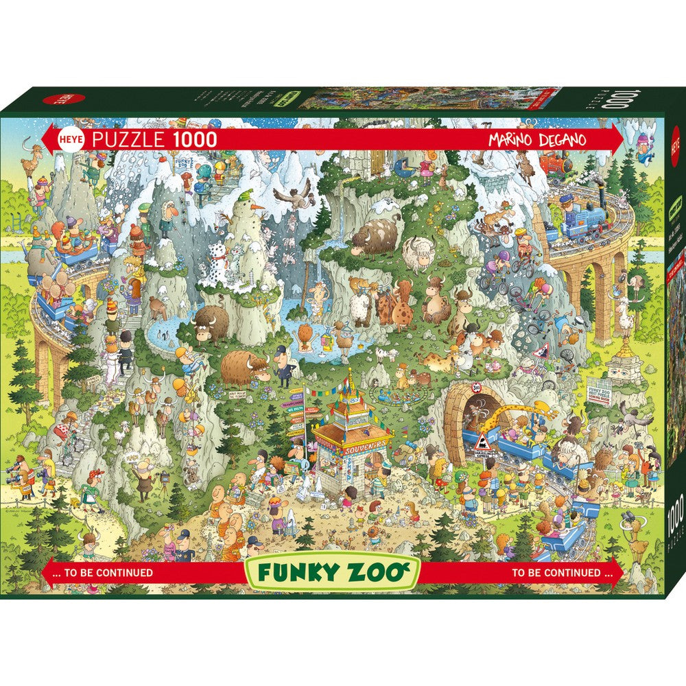 Puzzle - Heye - Degano; Funky Zoo Himalayan Habitat
