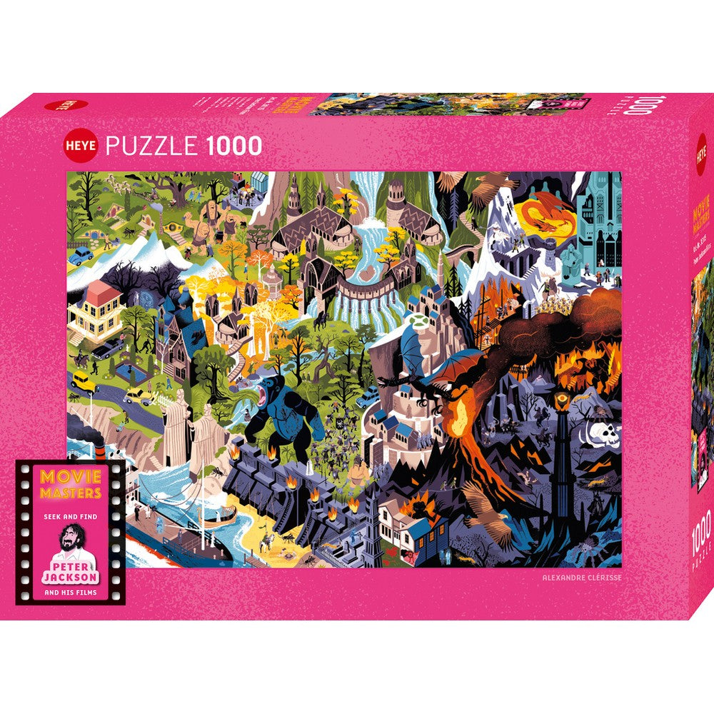 Puzzle - Heye - Clerisse; Movie Masters Jackson Films 1000pc