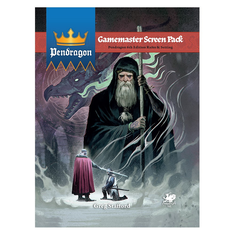PREORDER Pendragon RPG - Gamemaster Screen Pack