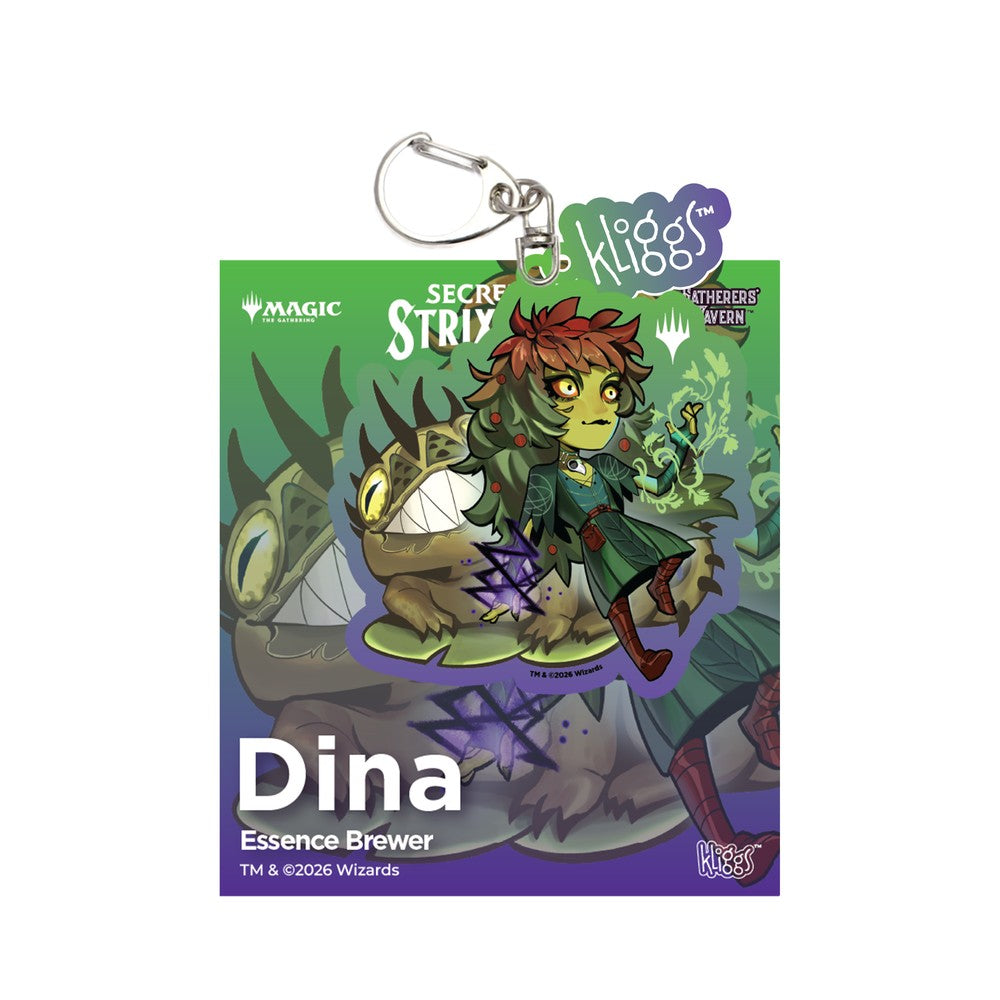 PREORDER Gatherers Tavern - Keychain - Secrets of Strixhaven - Dina Kliggs