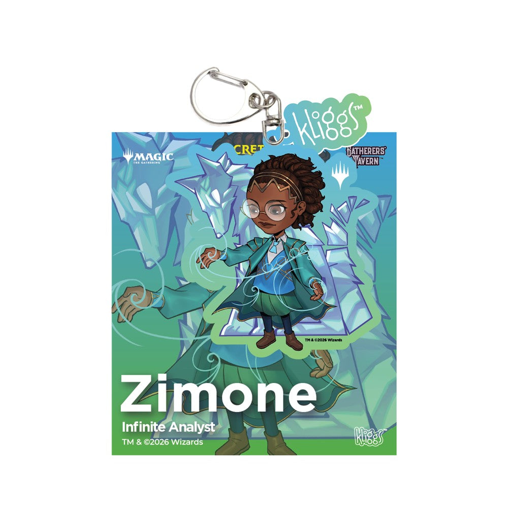 PREORDER Gatherers Tavern - Keychain - Secrets of Strixhaven - Zimone Kliggs