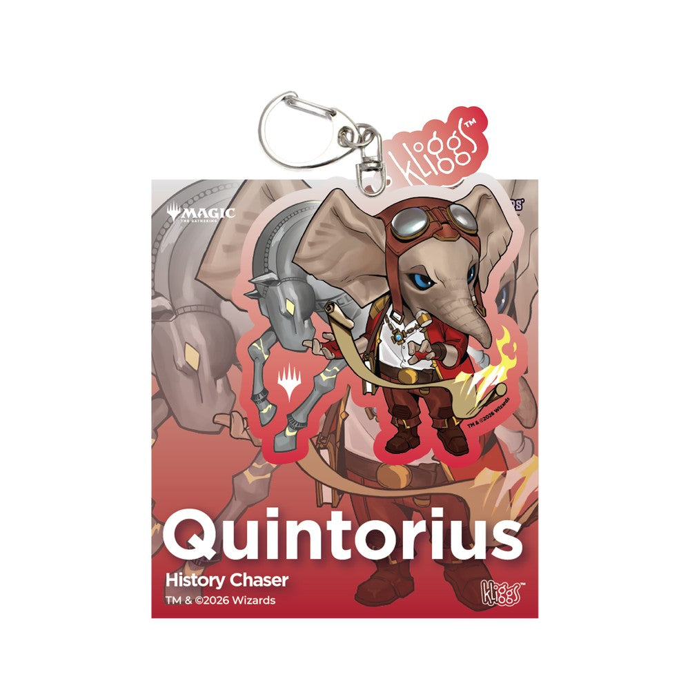 PREORDER Gatherers Tavern - Keychain - Secrets of Strixhaven - Quintorius Kliggs