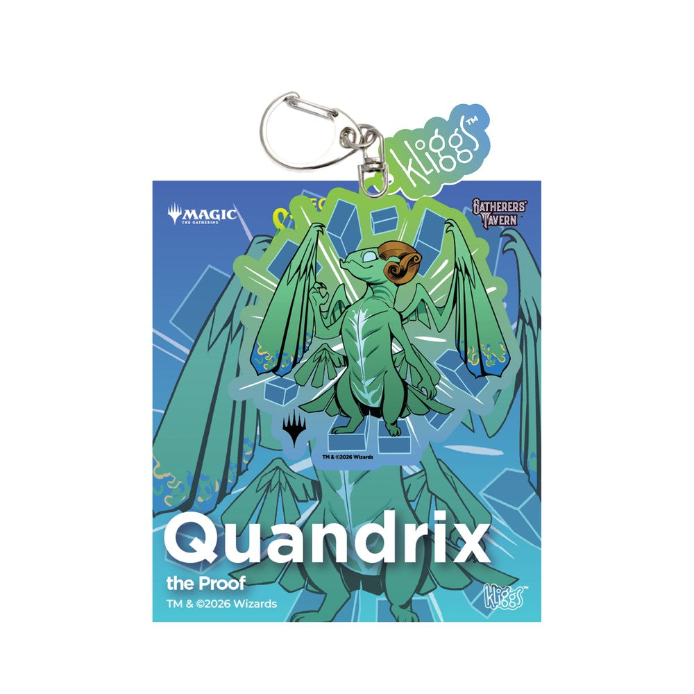 PREORDER Gatherers Tavern - Keychain - Secrets of Strixhaven - Quandrix Kliggs