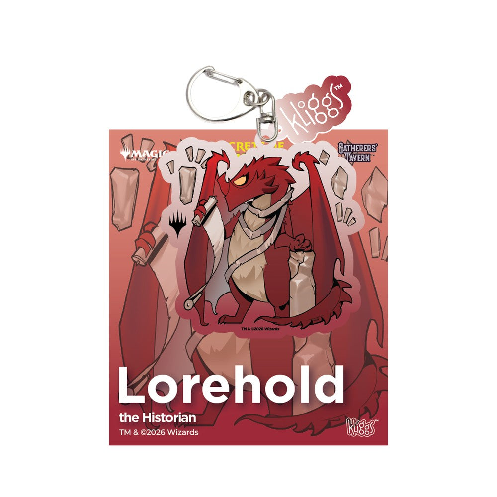 PREORDER Gatherers Tavern - Keychain - Secrets of Strixhaven - Lorehold Kliggs