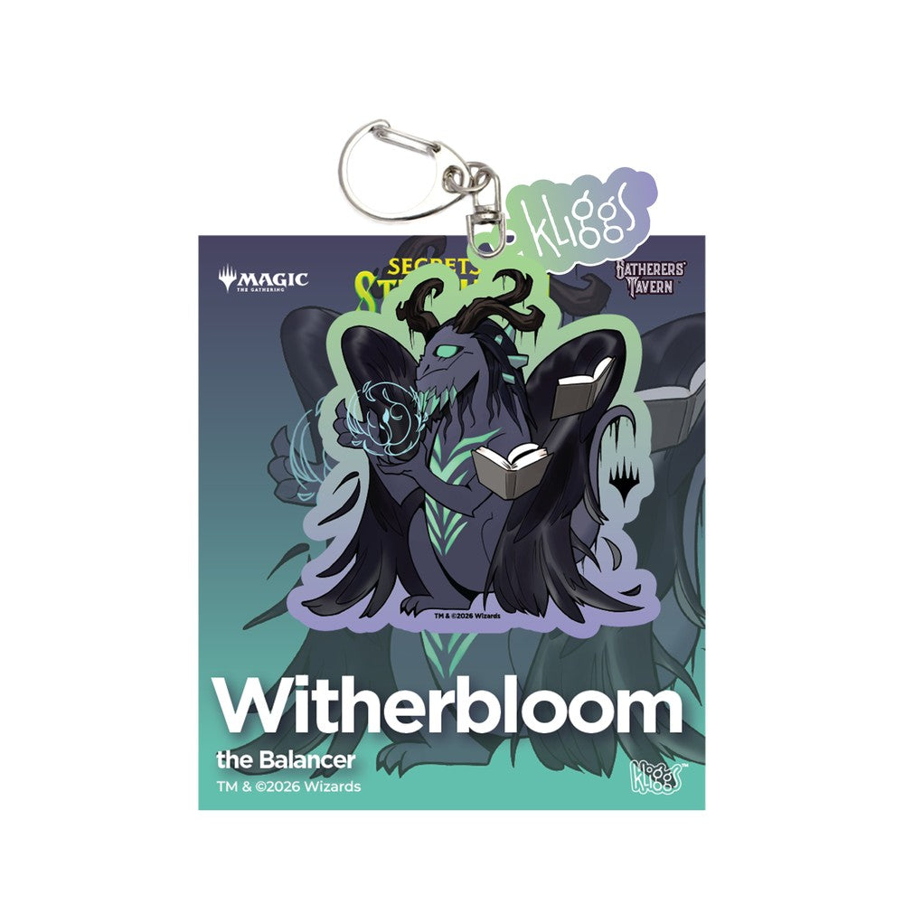 PREORDER Gatherers Tavern - Keychain - Secrets of Strixhaven - Witherbloom Kliggs