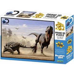 Puzzle - 3D - Prime Daspictosaurus VS Euplocephalus