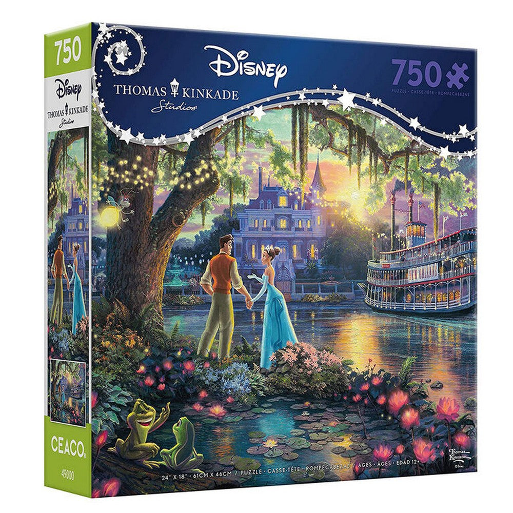 Floor Puzzle - Thomas Kinkade - Disney - The Princess and the Frog 750pc