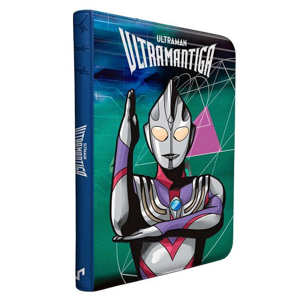 PREORDER Ultra Pro: UP16815 ULTRAMAN TIGA 9-Pocket Zippered Premium PRO-BINDER for Tabletop Gaming