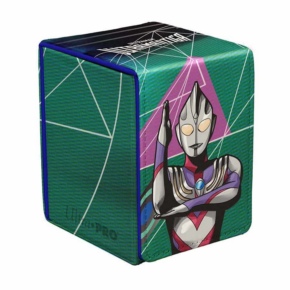 PREORDER Ultra Pro: UP16816 ULTRAMAN TIGA ALCOVE Flip DECK BOX for Tabletop Gaming