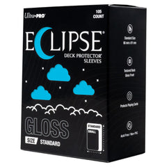 PREORDER Ultra Pro: UP16703 ECLIPSE Gloss Standard DECK PROTECTOR Sleeves: Sky Blue - 105ct