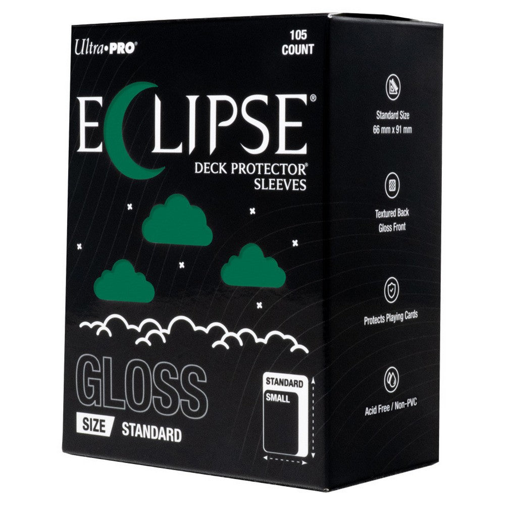 PREORDER Ultra Pro: UP16705 ECLIPSE Gloss Standard DECK PROTECTOR Sleeves: Forest Green - 105ct