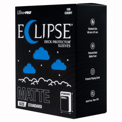 PREORDER Ultra Pro: UP16682 ECLIPSE Matte Standard DECK PROTECTOR Sleeves: Pacific Blue - 105ct