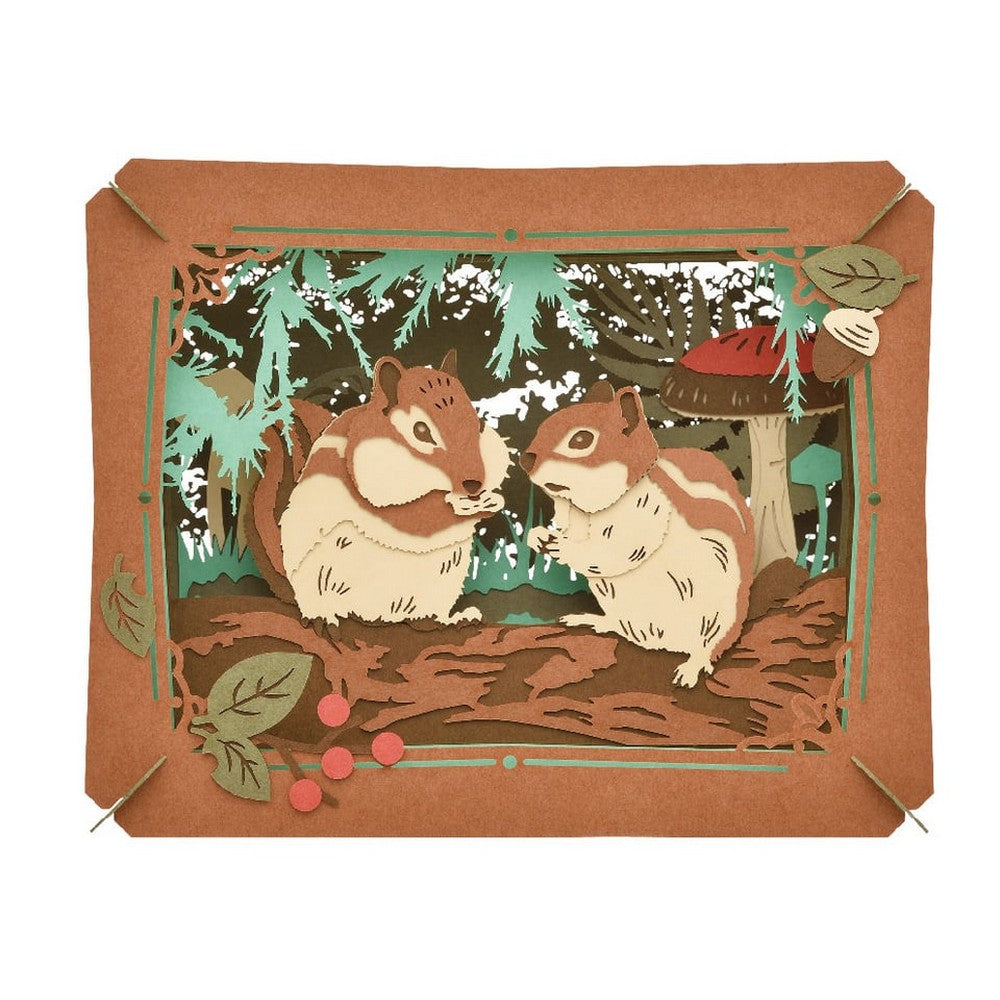 PREORDER ENSKY - Paper Theater - Squirrel and Mushroom