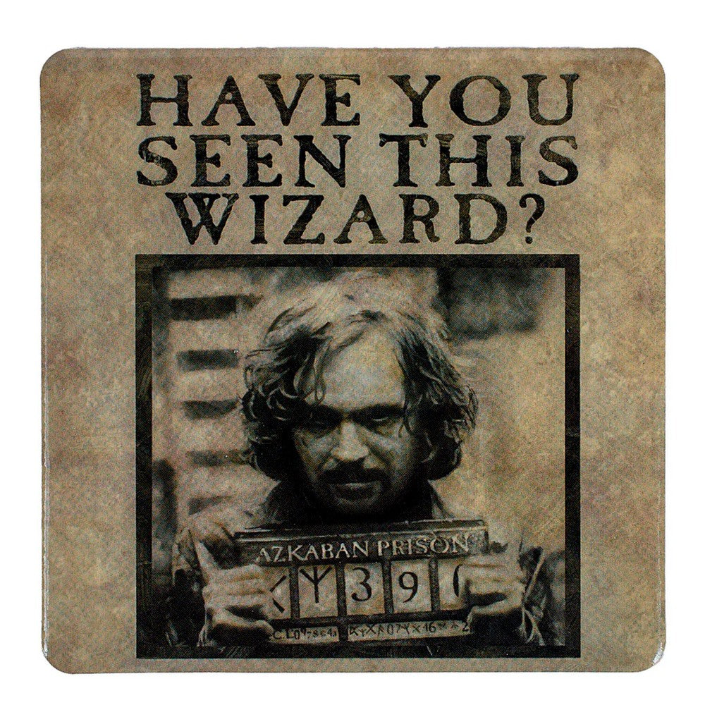 PREORDER Harry Potter: Have You Seen This Wizard? Sirius Black Single Coaster