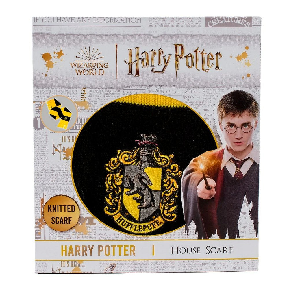 PREORDER Harry Potter: Hufflepuff Bold Stripes Scarf (Boxed)
