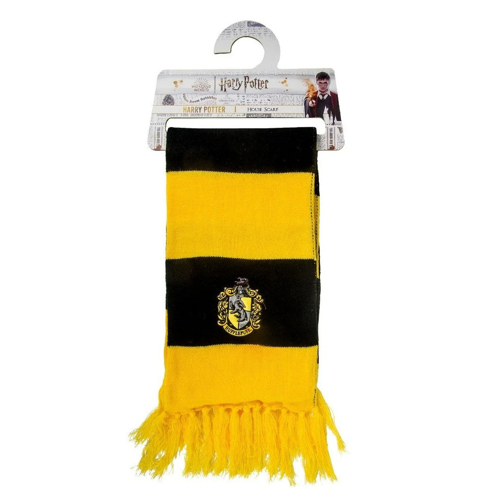 PREORDER Harry Potter: Hufflepuff Bold Stripes Scarf (Hanger)