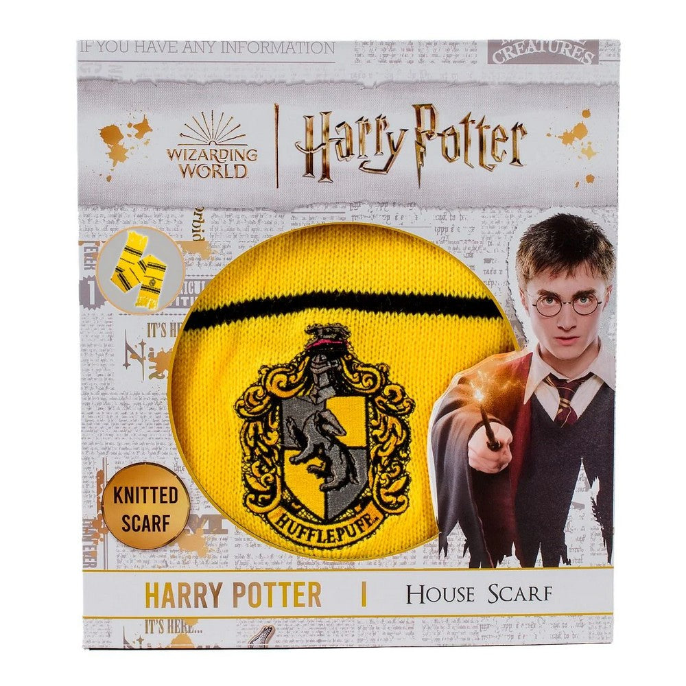 PREORDER Harry Potter: Hufflepuff Thin Stripes Scarf (Boxed)