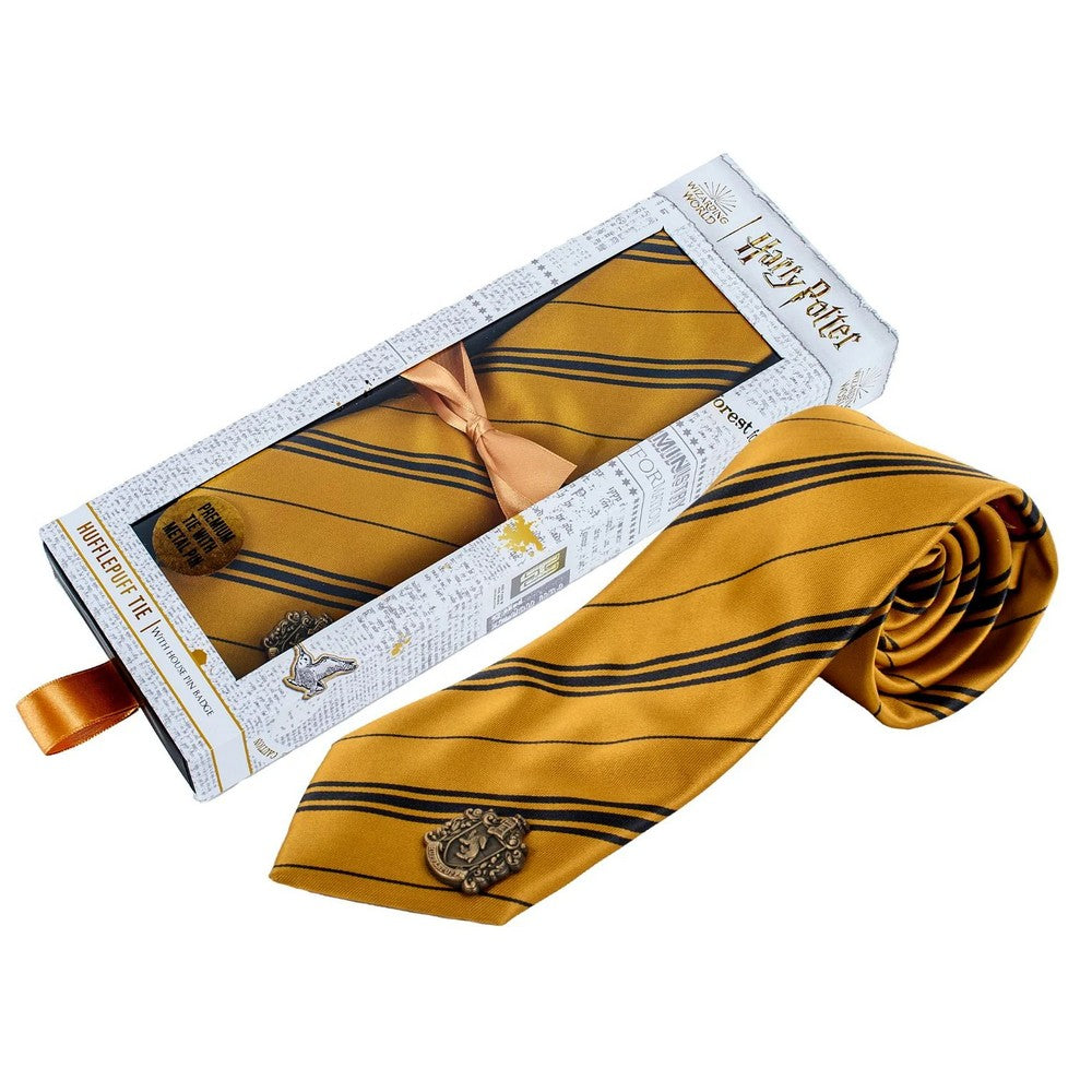 PREORDER Harry Potter: Hufflepuff Tie in Gift Box