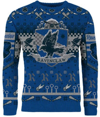 PREORDER Harry Potter: Ravenclaw Quidditch Christmas Jumper (Size: XS)