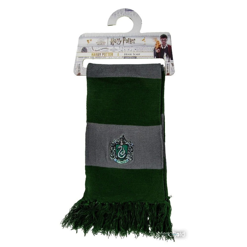 PREORDER Harry Potter: Slytherin Bold Stripes Scarf (Hanger)