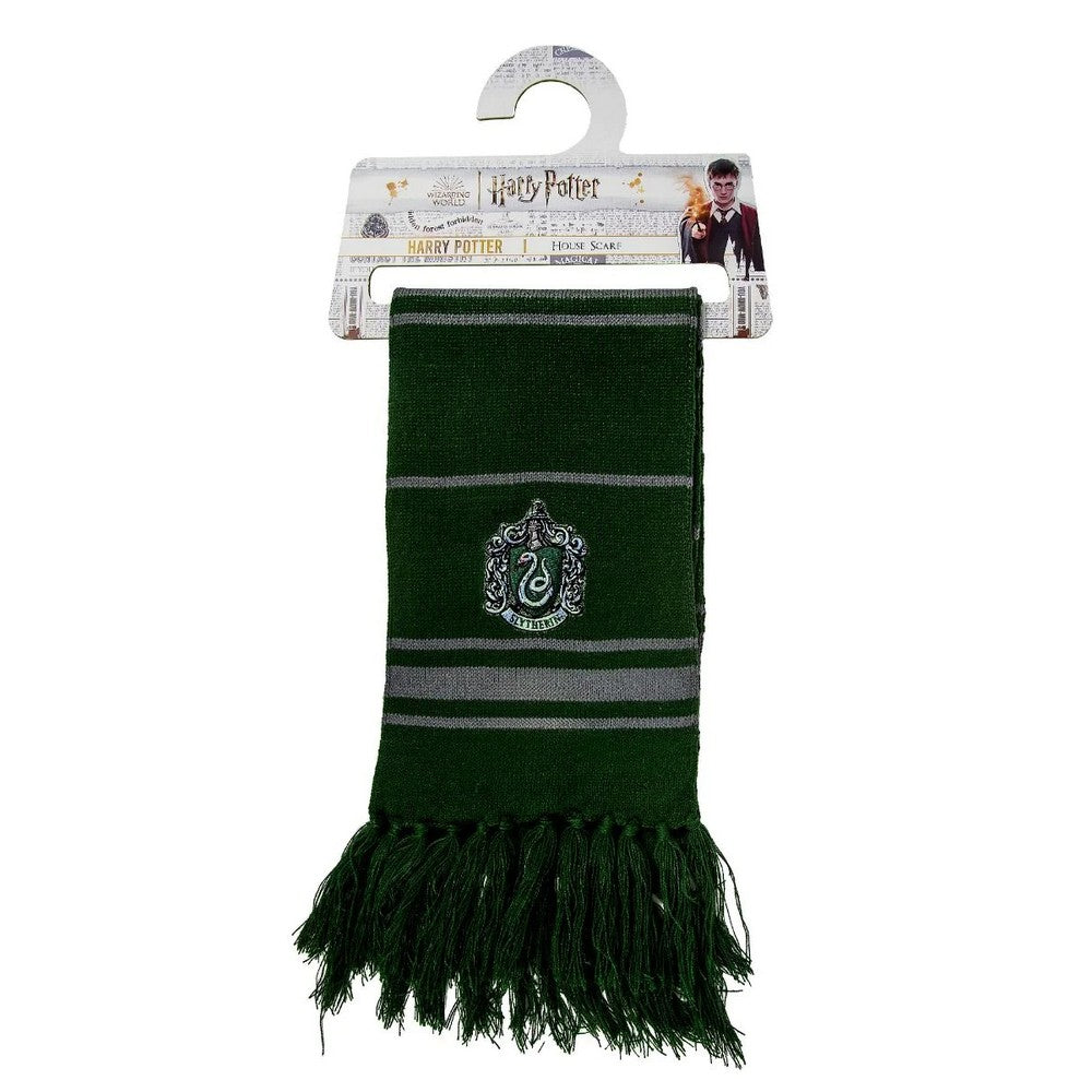 PREORDER Harry Potter: Slytherin Thin Stripes Scarf (Hanger)