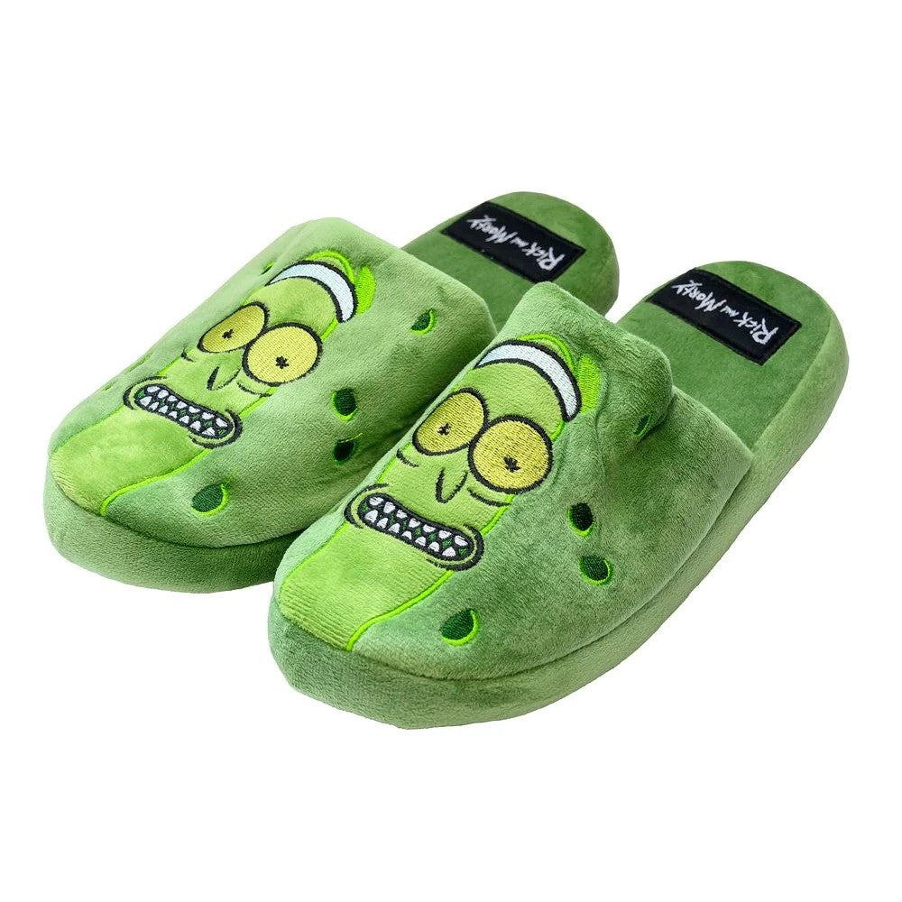 PREORDER Rick And Morty: Pickle Rick Mens Mule Slippers (Size Large UK 8+/EU42+)