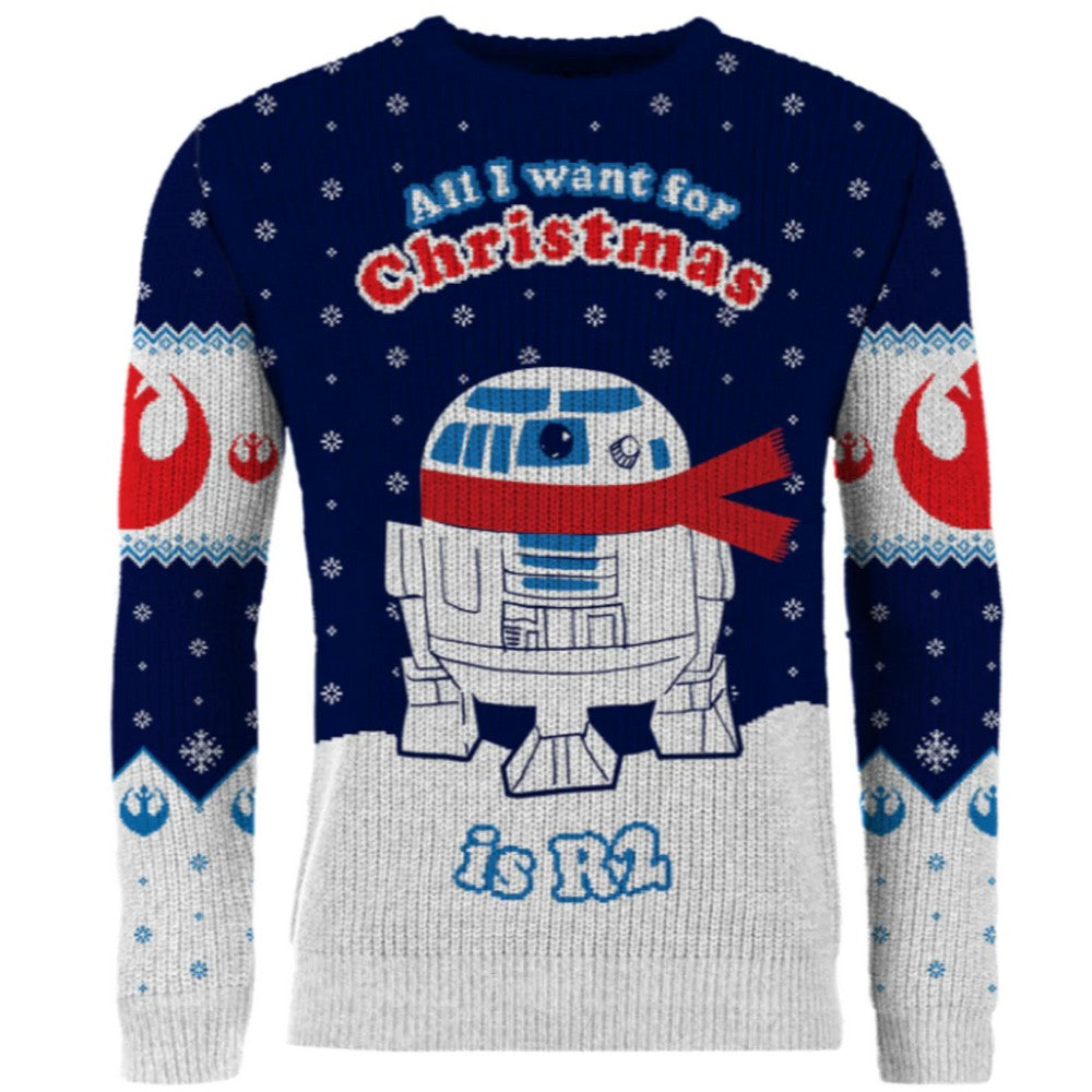 PREORDER Star Wars: R2-D2 Christmas Jumper (Size XXXXL)