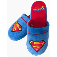 PREORDER Superman: Logo Slippers (Adult One Size Fits Most)